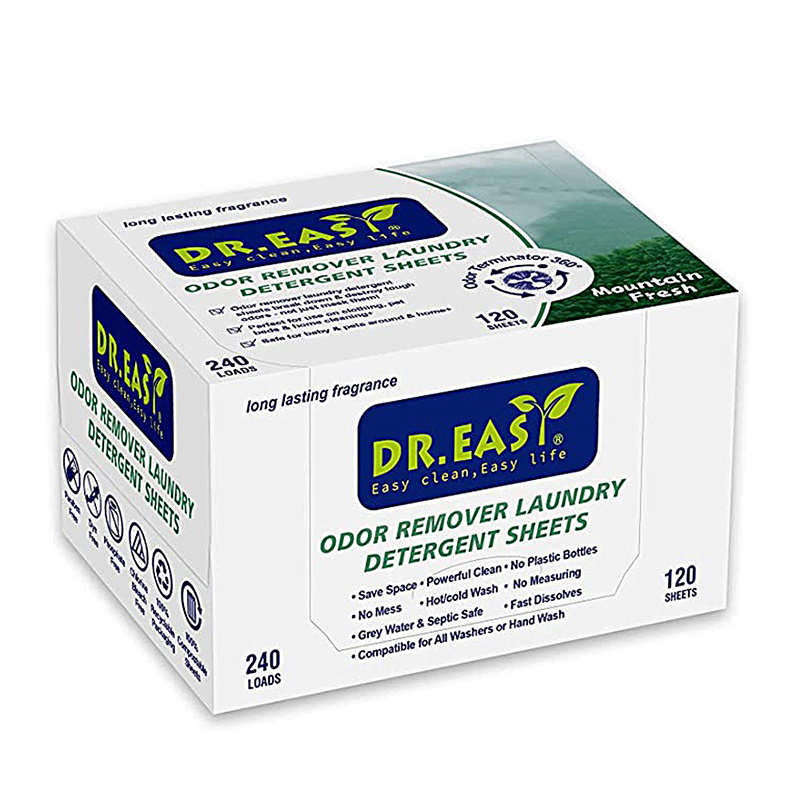 private label biodegradable laundry sheets