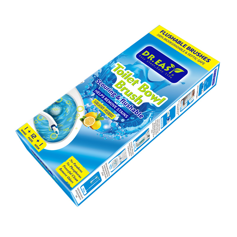 flushable toilet cleaning pads